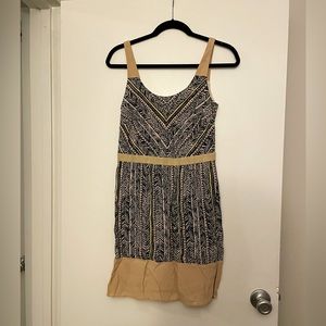 Loft dress size 2. Did run big. Great for work